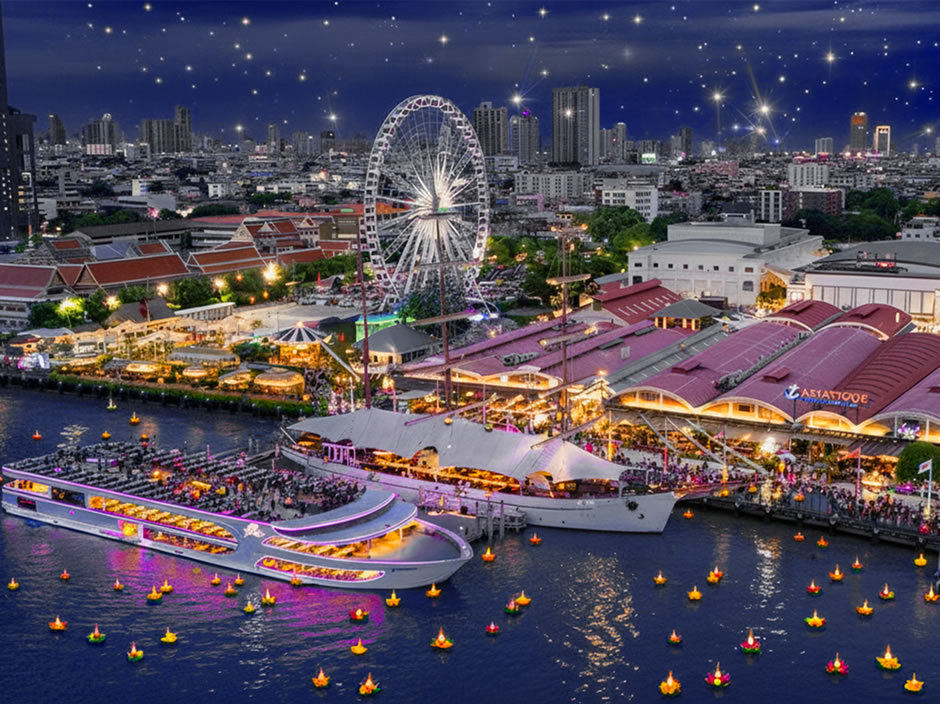The Planet Cruise and Royal Princess Cruise Loy Krathong Festival 2025